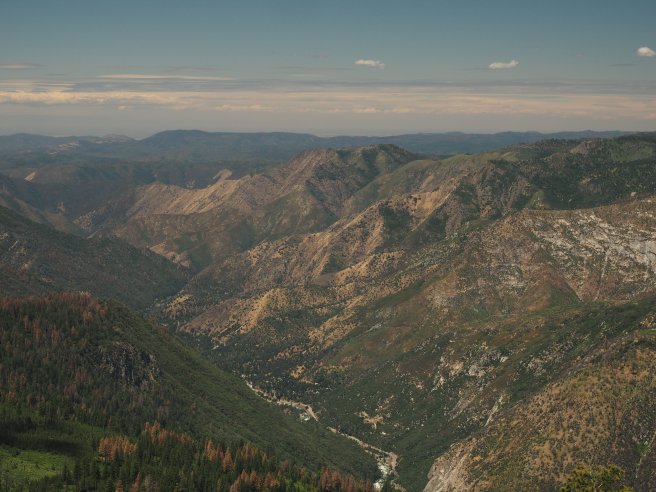 Merced River and across the valley