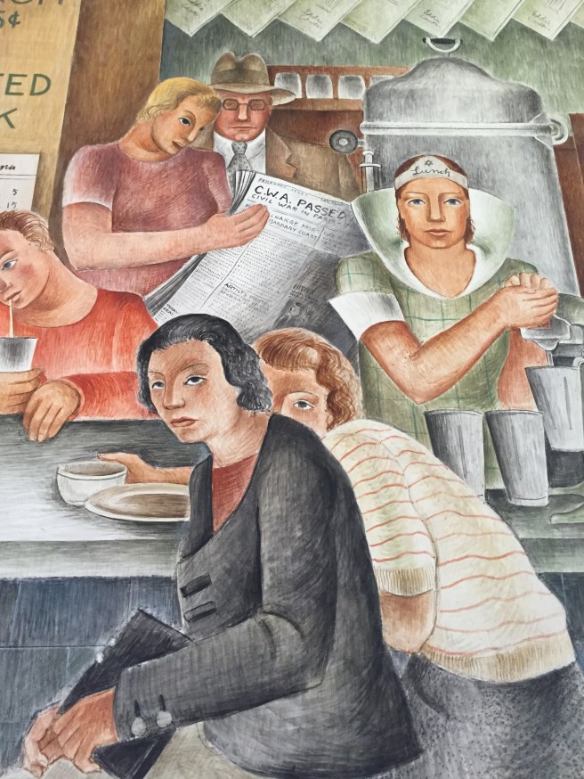 Murals in Coit Tower 2