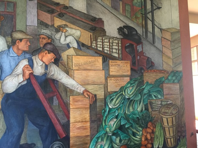 Murals in Coit Tower 1